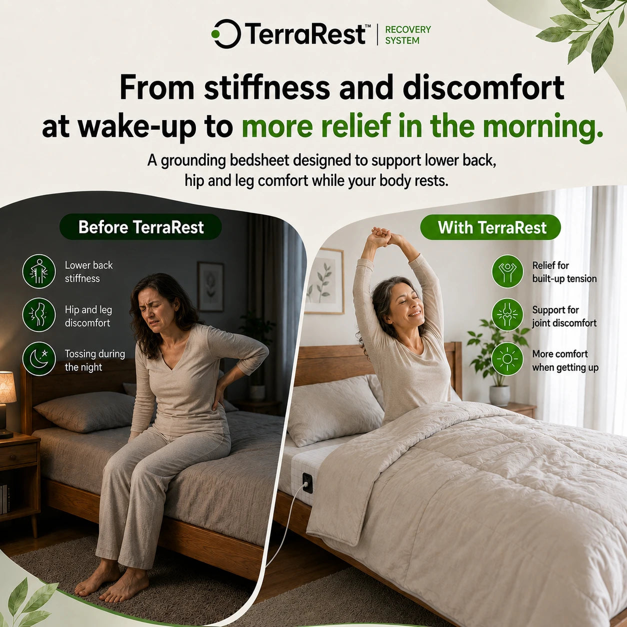 TerraRest™ Grounding Bedsheet